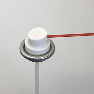 Spray valve for silicone