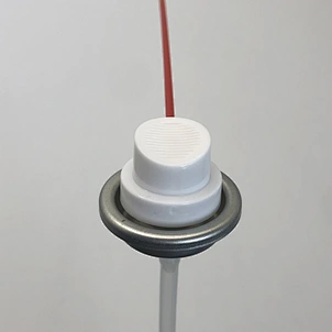 Spray valve for silicone