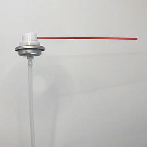 Spray valve for silicone